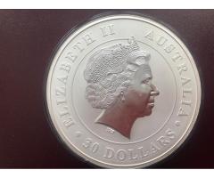Австралия Инвестиционная монета Чистое серебро 1 килограмм